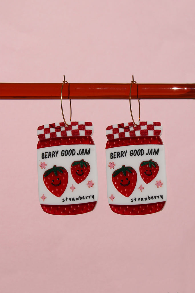 spreads • strawberry jam