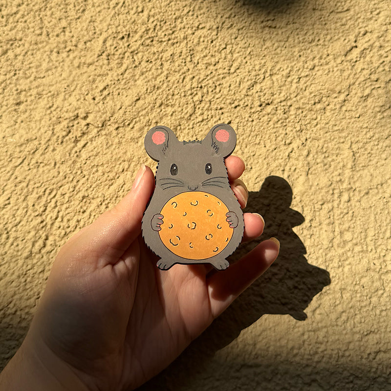 malteser mouse magnet